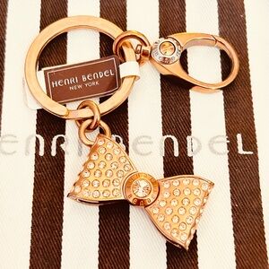 Henri Bendel Bow Keychain/ Bag Charm